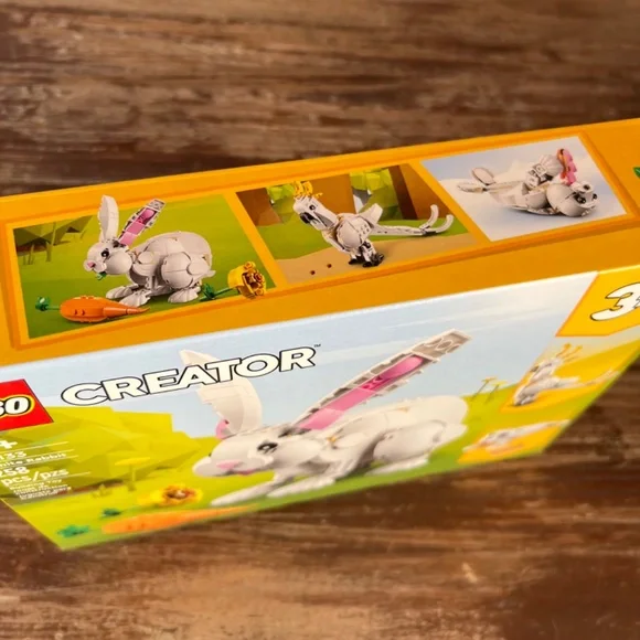 LEGO 3 IN 1 WHITE RABBIT 31133 BRAND NEW/SEALED 258 PIECES - Picture 7 of 9